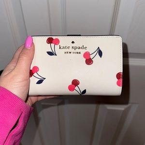 kate spade cherry wallet